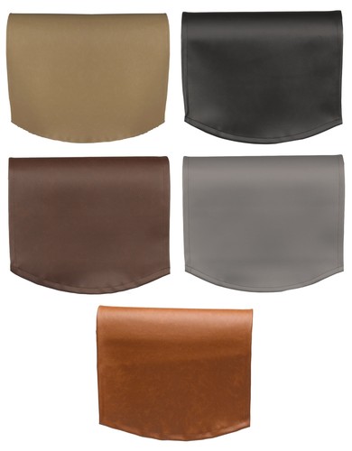 Leatherette chairback faux - chairback,
