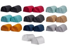 Half Panama Cotton Round Arm