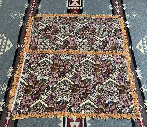 Vintage floral tapestry - floral,