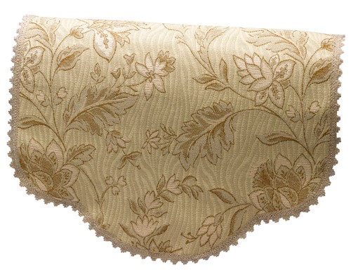 Antimacassar chair back beige - chair,