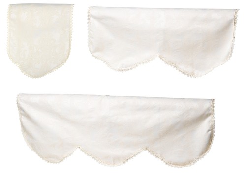Cream damask chairback 3 - damask,