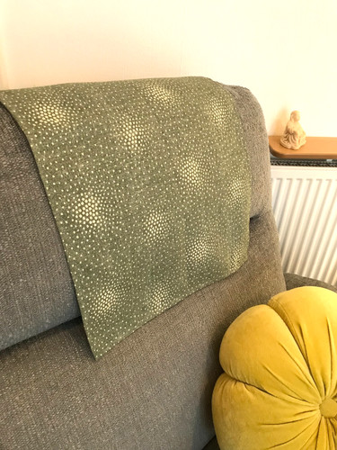 Antimacassar chair arm back - arm,