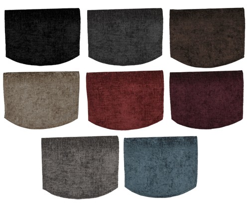 Crushed velvet chair back - velvet,