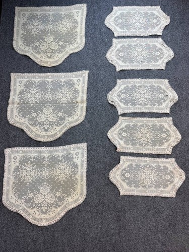 Vintage cream floral lace - cream,