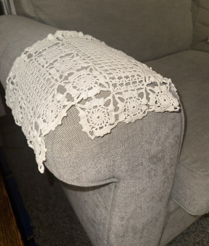 Vintage antimacassar lace - 3,