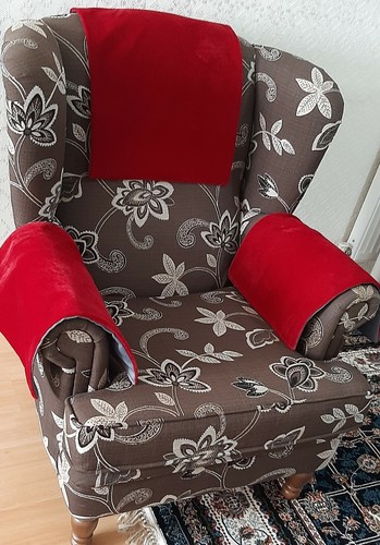 Luxury chair arm back - back, cover