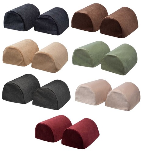 Chenille round arm caps plain - chenille,